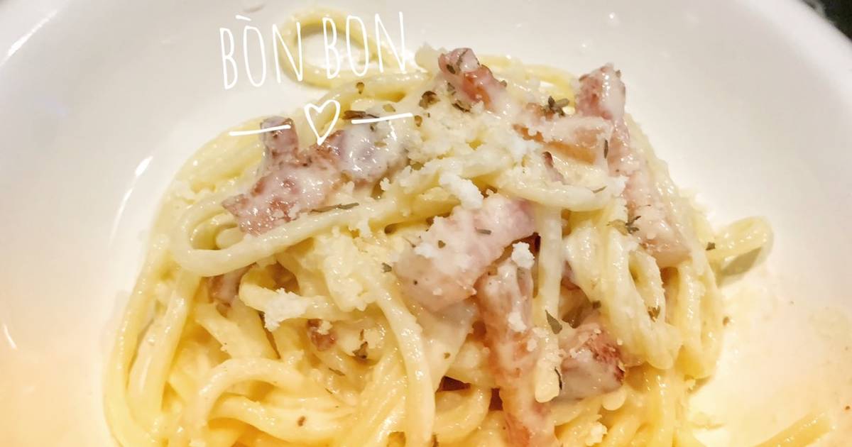 Carbonara (Mỳ Ý Sốt Phô Mai)