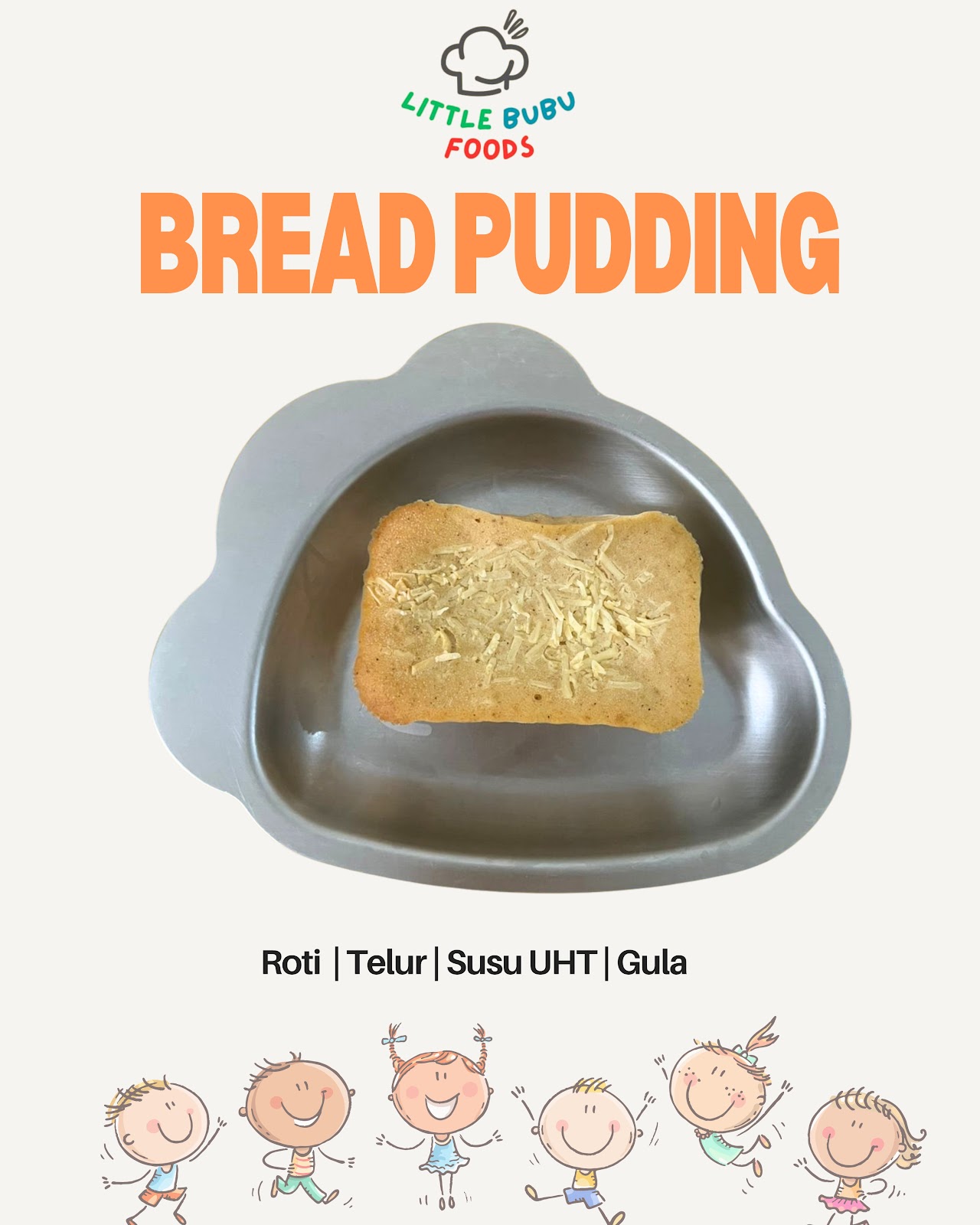 Kurma Bread Pudding
