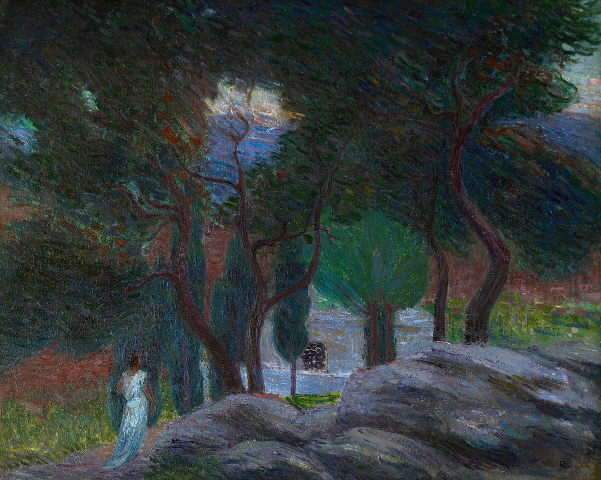 An evening in the springtime of life circa 1890