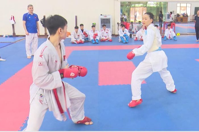 Lợi thế sân nhà – Áp lực thành tích của Karate Việt Nam - Đài Phát thanh và truyền hình Hà Nội