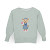 Women's sweatshirt Cebababy Fluffy Puffy (S/M) Lizzy mint