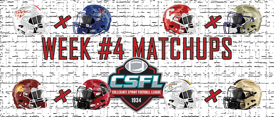 Week #4 Matchups