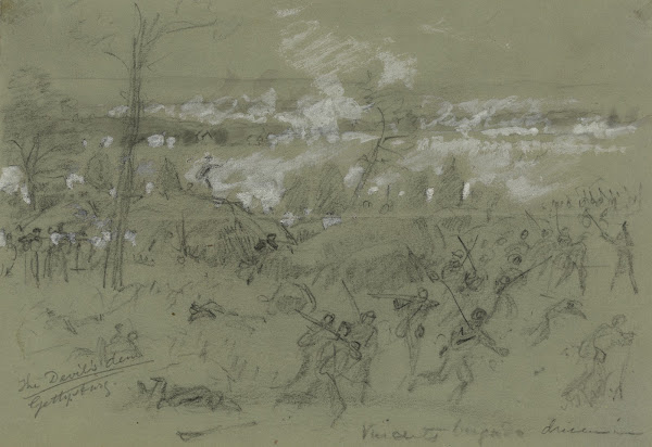 The Devils Den Gettysburg 1863