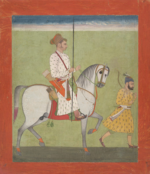 Jhujhar Singh On Horseback Ca 172030