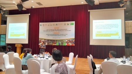 Hội thảo khoa học “Giới và trao quyền trong nông nghiệp: Ứng dụng các phương pháp nghiên cứu tại Việt Nam”