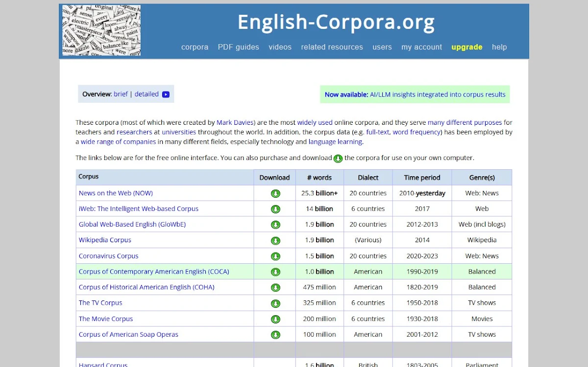 Captura de Corpora