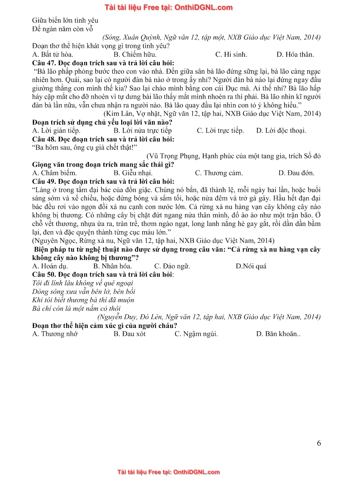 39 Đề ôn HSA - ĐỊnh tính