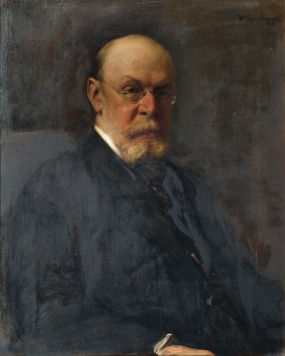 Der Sektionschef Alfred Ritter von Bernd 1907