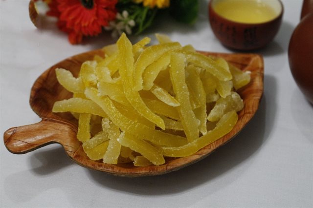 Mứt Vỏ Bưởi Ngon Ngọt