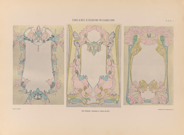 Fleurs Chimériques Interpretation de LAncolie et de Œillet 1920