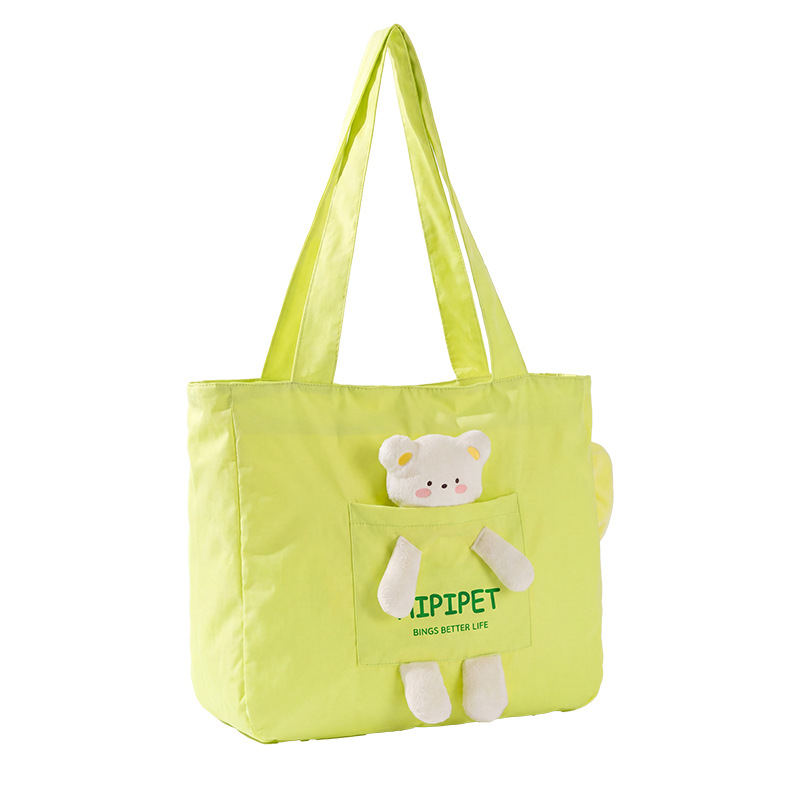 Breathable summer carrying bag with cartoon design