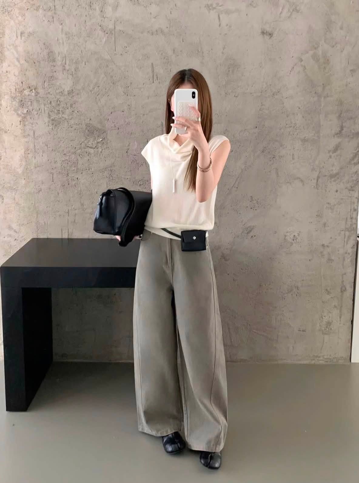 Quần jean trơn chạy đường lai bên XONXEN SHOP 3829 – Image 7