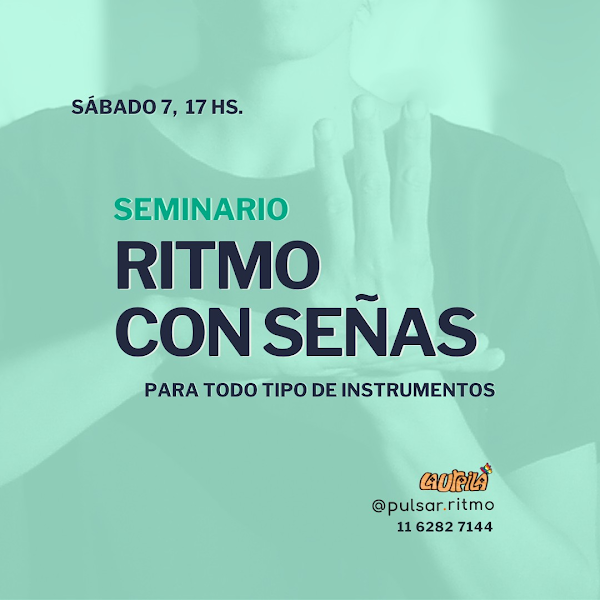 SEMINARIO DE RITMO CON SEÑAS