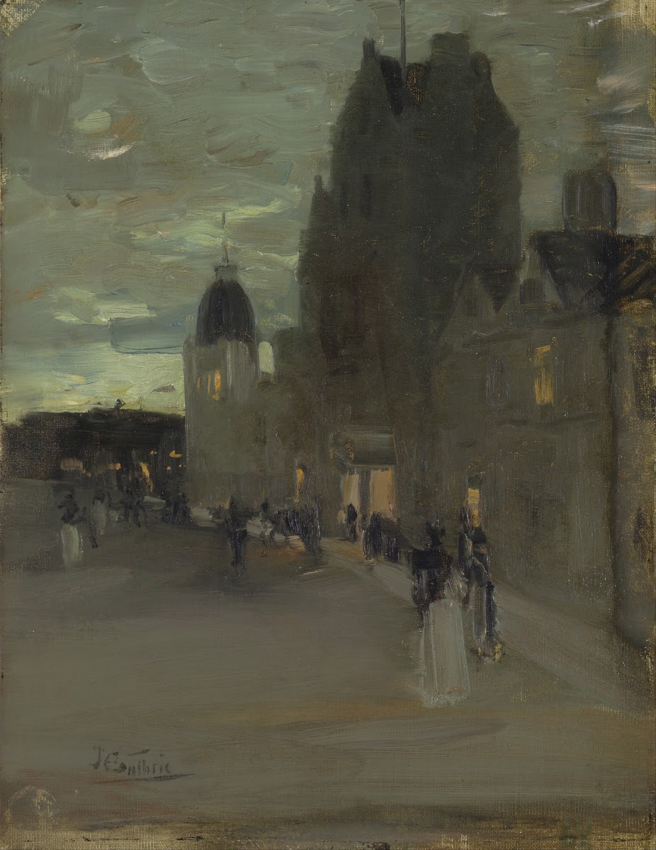 Street in Oban Night