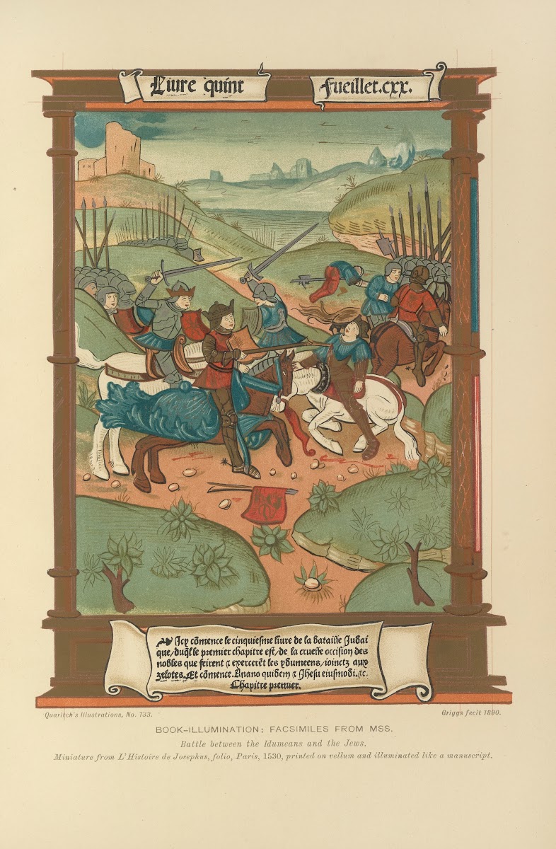 Battle between the Idumeans and the Jews 1890
