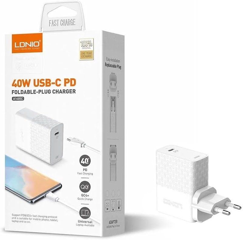Cargador 40W (USB-C PD)