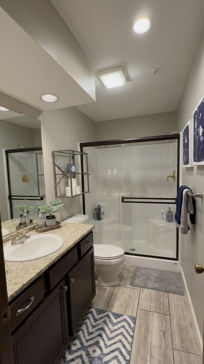 Bathroom after remodel