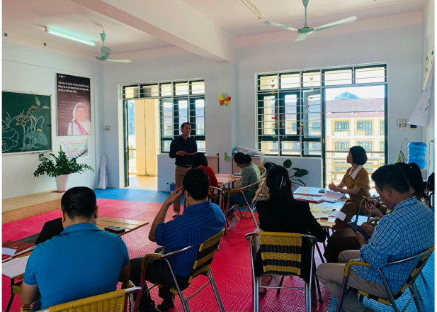 Chi bộ Khoa học sức khoẻ - Nghiên cứu chuyển giao đổi mới phương pháp sinh hoạt chuyên đề quý IV năm 2022