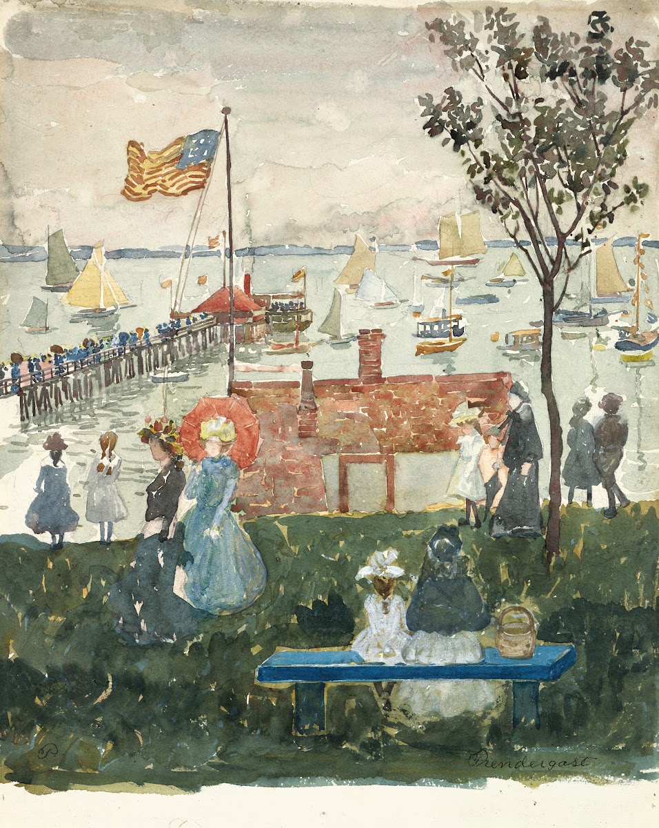 Excursionists Nahant circa 189697