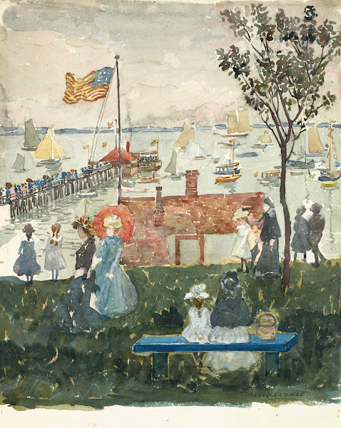 Excursionists Nahant circa 189697