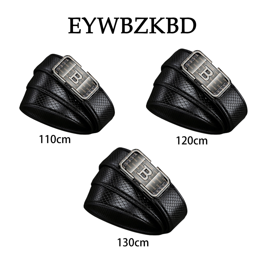Crocodile Pattern B-Shaped Belt