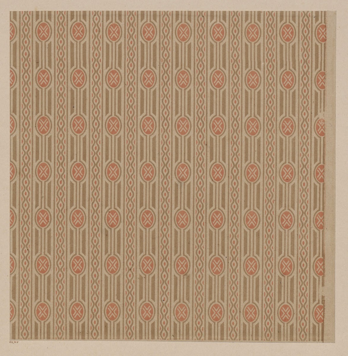 Lithografiertes Papier 1895   1903