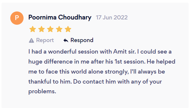Poornima Choudhary testimonial