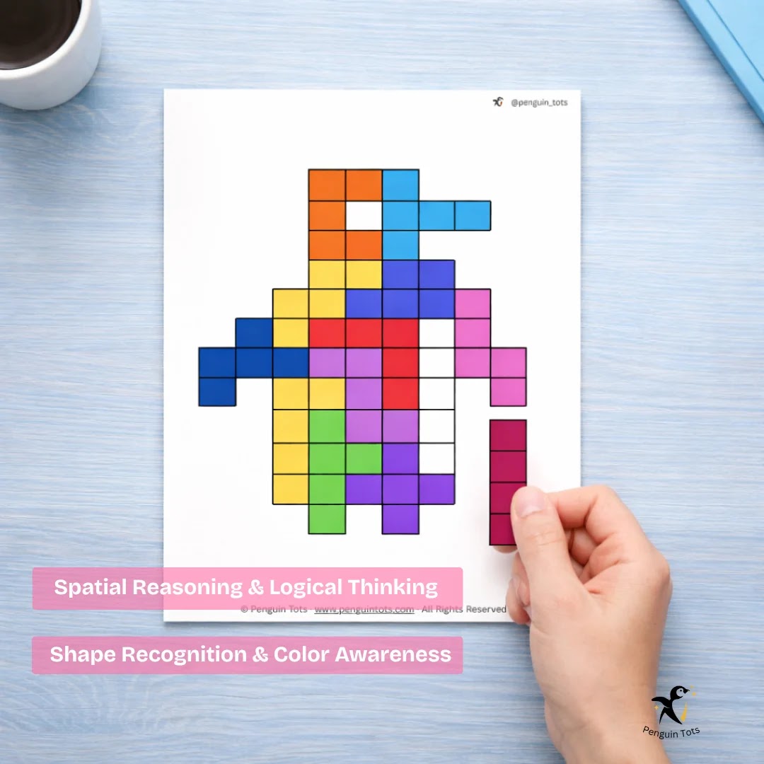 Tetris Puzzle Activity | Spatial Reasoning, Shape Matching & Problem Solving