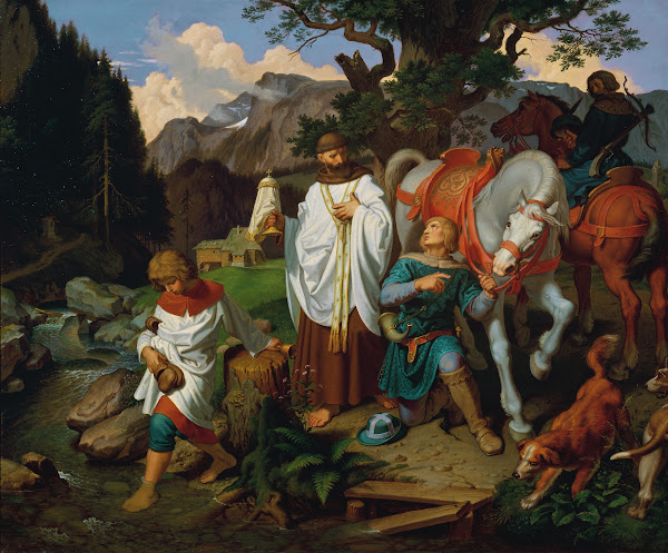 Rudolf von Habsburg und der Priester 1870
