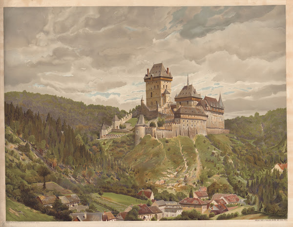 Karlštejn Castle 1890