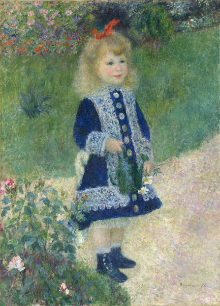 A Girl with a Watering Can 1876