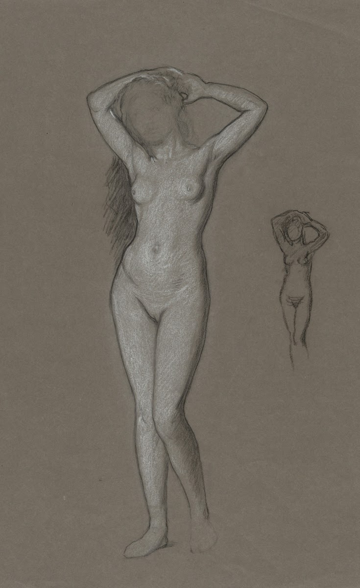 Study for the Figure ofVenus ca1893