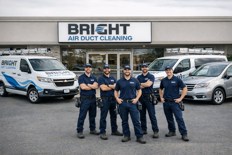 Bright Air Duct Cleaning team providing professional HVAC ventilation service in Tampa