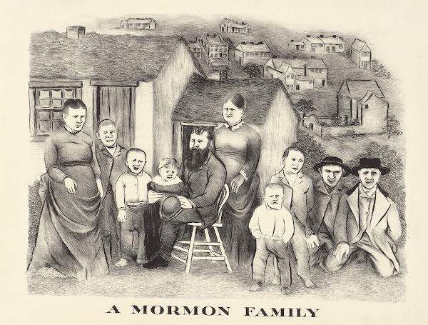 A Mormon Family 1930s