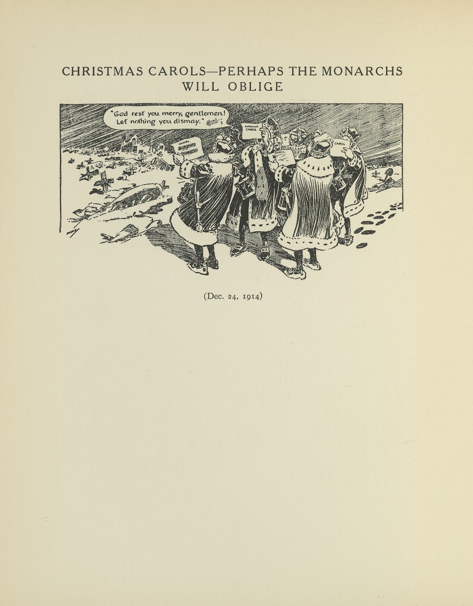 Christmas Carols  Perhaps The Monarchs Will Oblige 1914