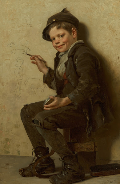 The Young Artist circa 1885