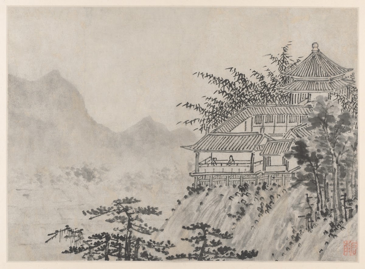 The Thousand Acres of Clouds from Twelve Views of Tiger Hill Suzhou after 1490