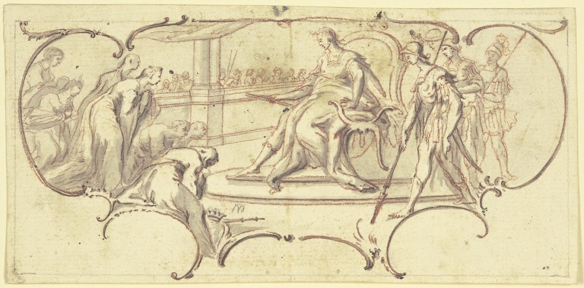 Könige huldigen dem Augustus 1748