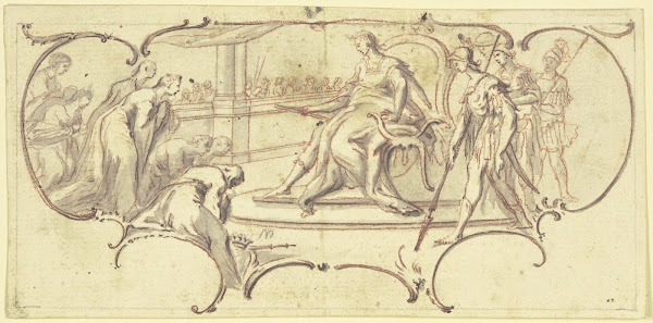 Könige huldigen dem Augustus 1748