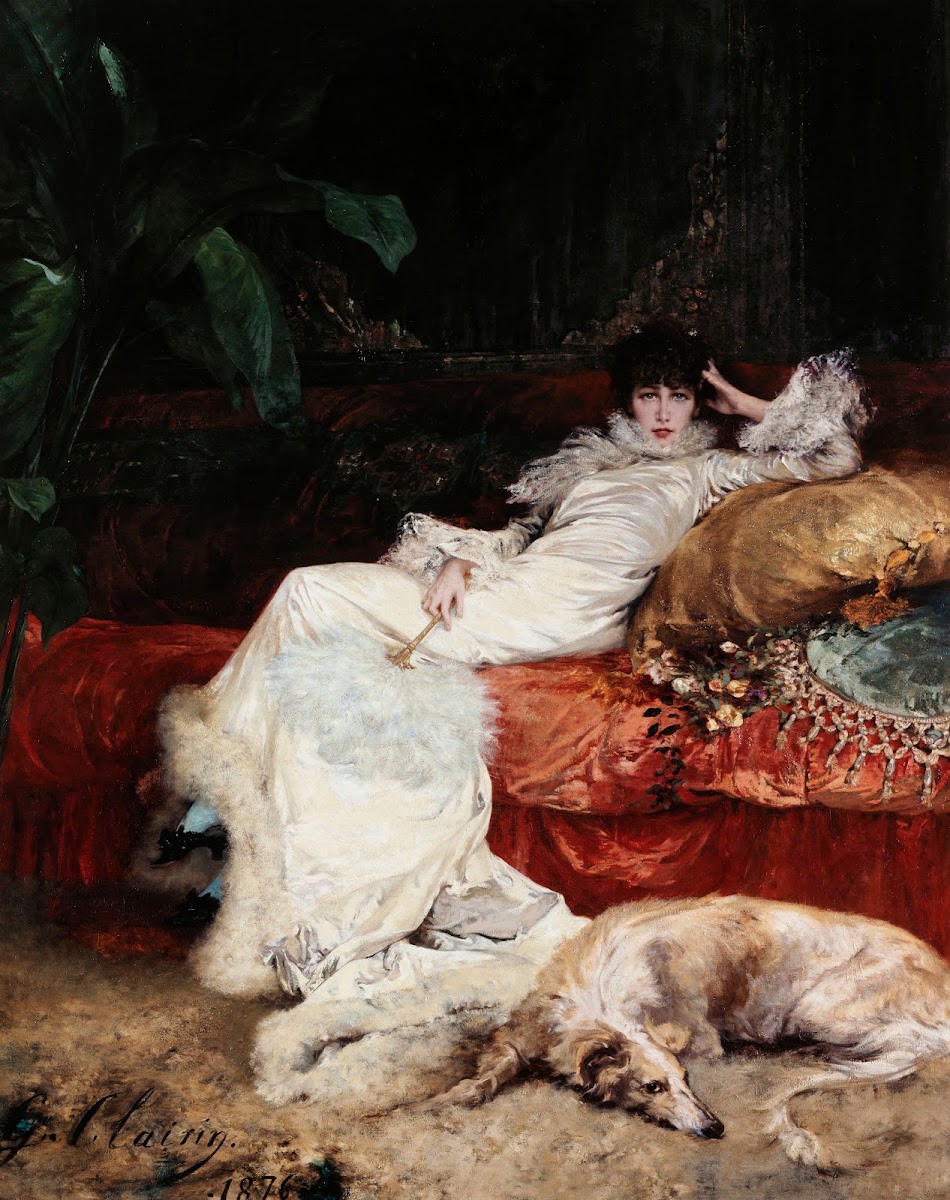 Portrait de Sarah Bernhardt 1876