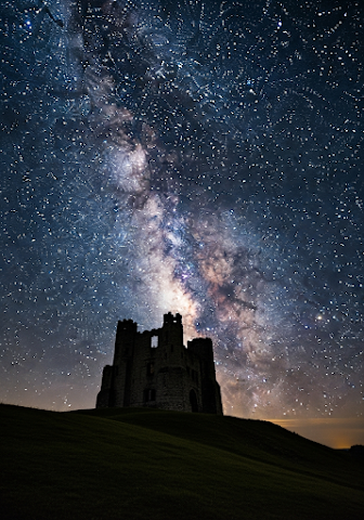 Mow Cop Castle Milky Way