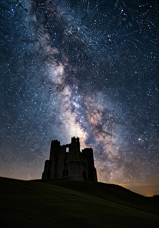 Mow Cop Castle Milky Way