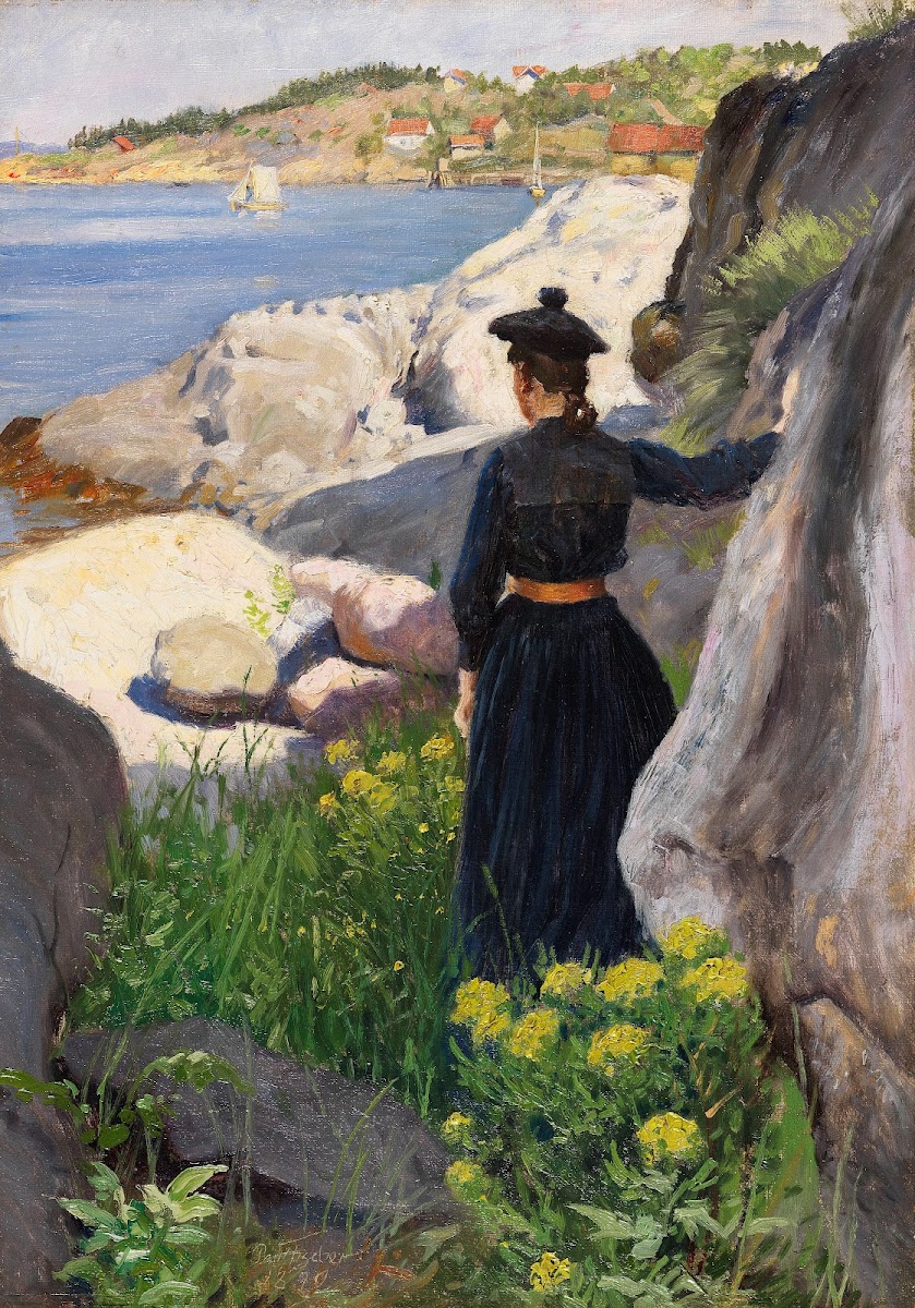 On the coast 1890