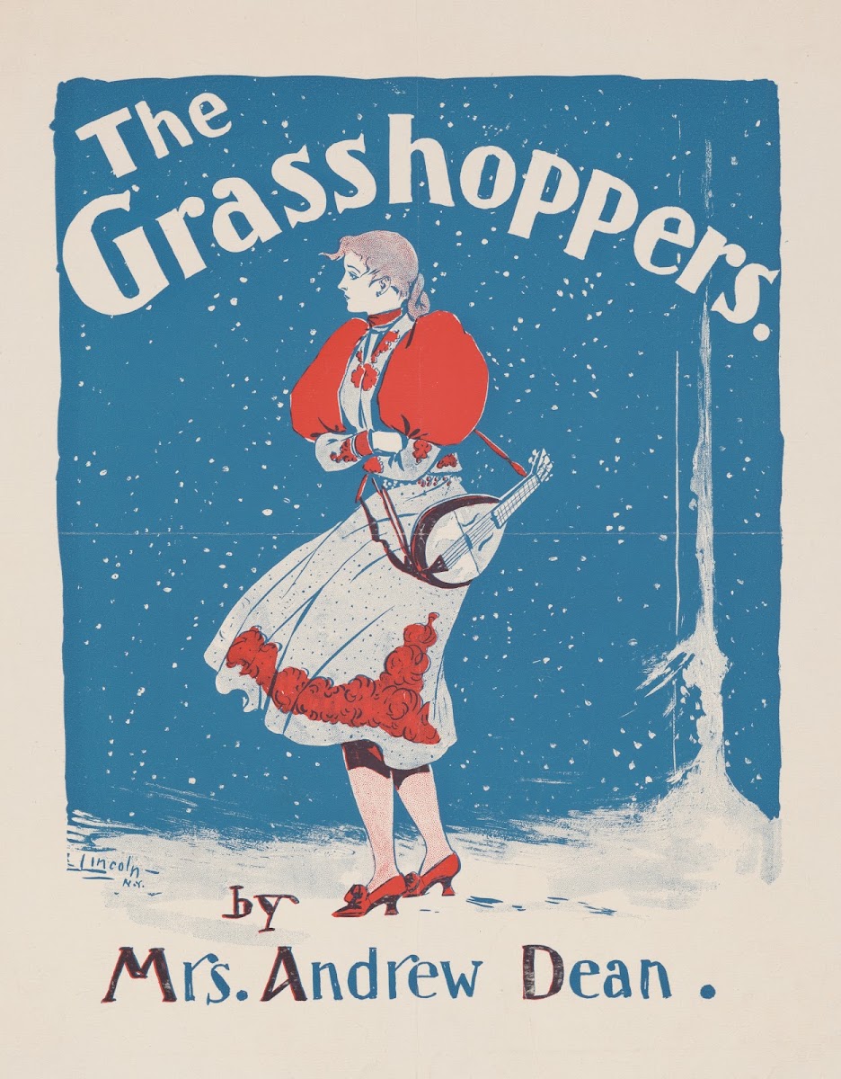 The grasshoppers by Mrs Andrew Dean 1895