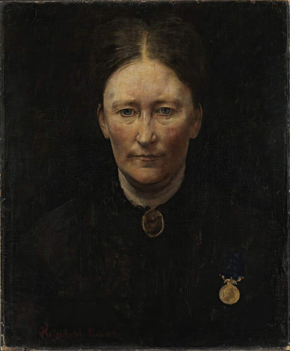 Portrait of the Actress Laura Gundersen 1879