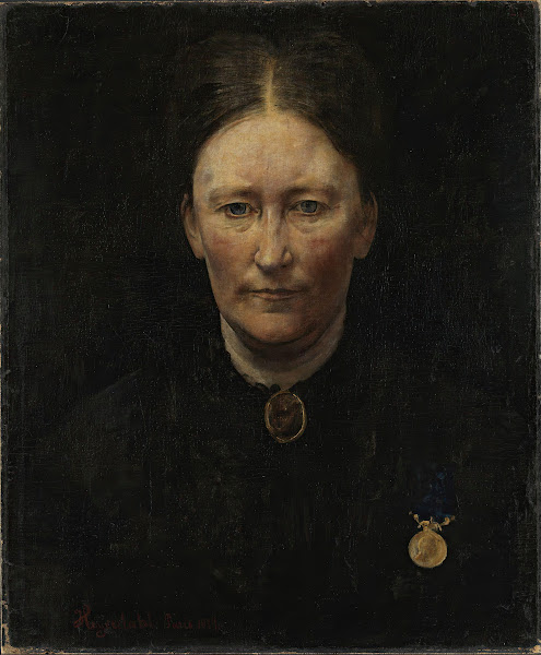 Portrait of the Actress Laura Gundersen 1879