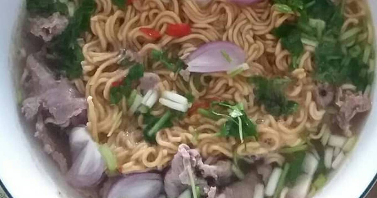 Tô mì tình yêu cho bữa sáng cực nhanh