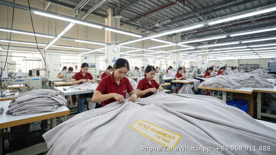 Small Batch Clothing Manufacturing - Gold Garment Vietnam