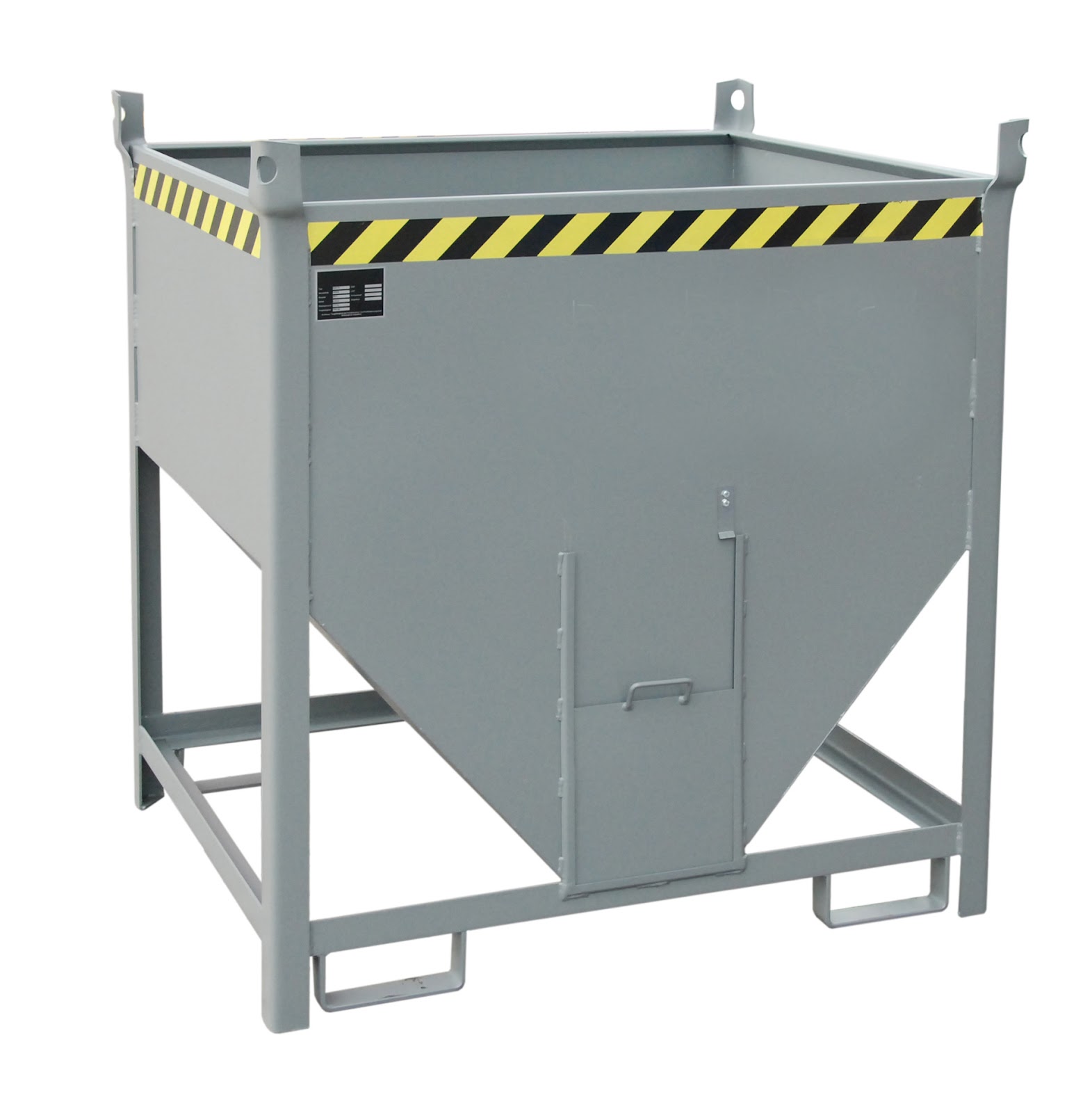 Silocontainer SGS 75, gelakt, Muisgrijs
