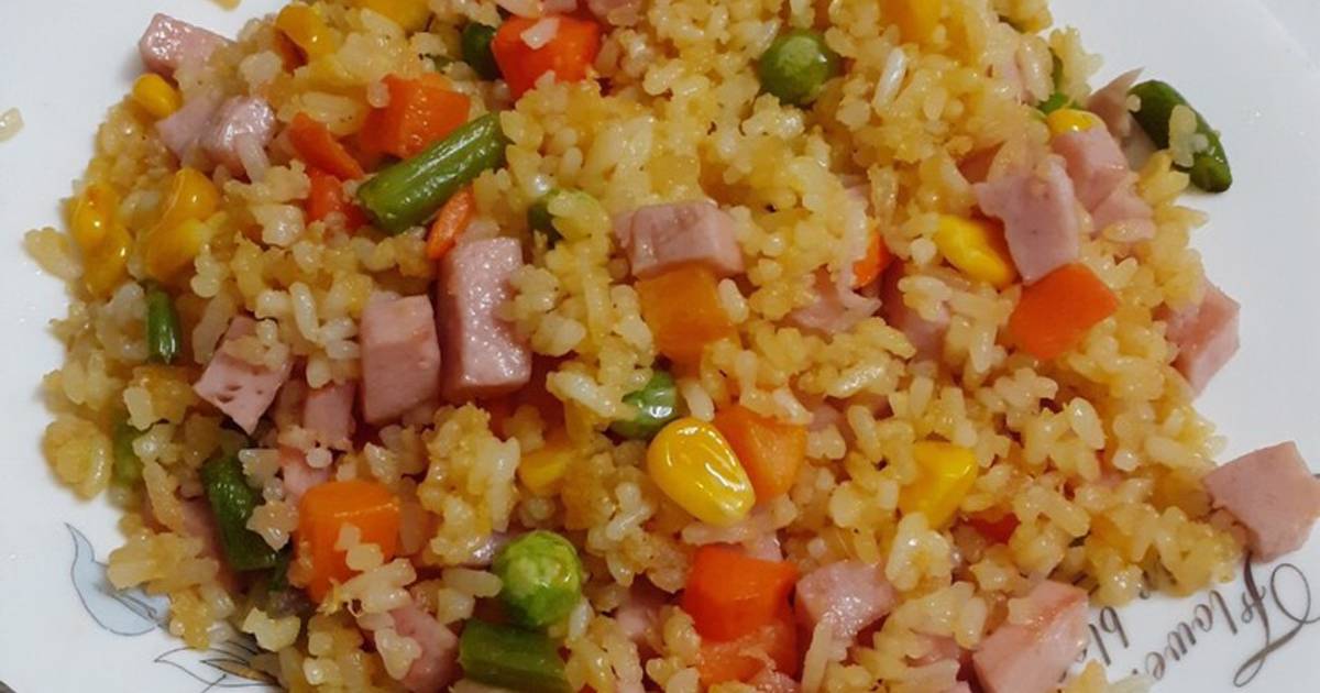 Cơm chiên rau củ- Rosy’s kitchen